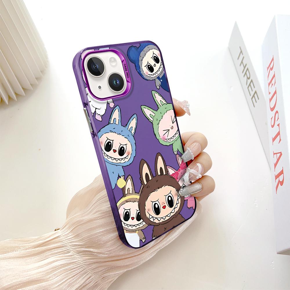 Fashion Colorful Sliver Double Sided Phone Shell Soft Edge Hard Case Full Cover Shockproof Phone Casing for Samsung A16 A55 Xiaomi Redmi 14C Poco C75