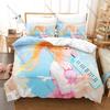 Anime Your Lie in April Bedding Set, Duvet Cover & 2 Pillowcases, Musical Character Pattern Breathable Fabric All Season Use