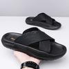 Fashion Anti-slip Anti-odor Soft-soled Casual Beach Shoes for Men Summer New Designer Slippers Male Solid Color Fashion Slipper Shoe Man