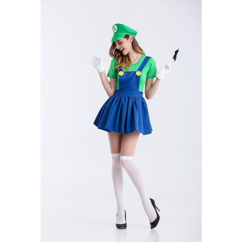 Halloween Cosplay Anime Kostüm Spiel Mary Cosplay Kostüm Spiel Overalls Eltern-Kind-Kostüm