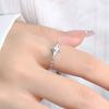 VENTFILLE   CopperBlack Zircon Wheat Ears Leaf Ring for Women Girl Gift Double Layer Simple Jewelry Dropshipping