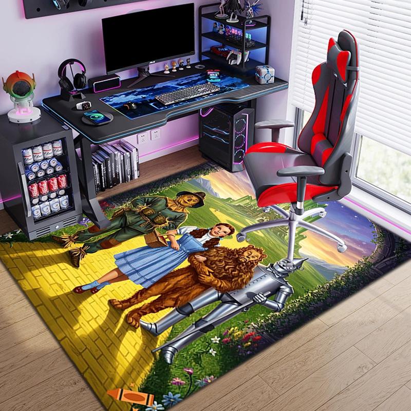 1PC The Wizard of Oz Rug - Home Decoration Carpet For Living Room Bedroom Flooring Computer Chair Area Rug