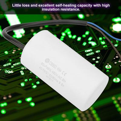 450V Appliance Capacitor CBB60 EcO Friendly Motor Running Capacitor 450V 60uf  0.2 for Household Electric Appliance CBB60