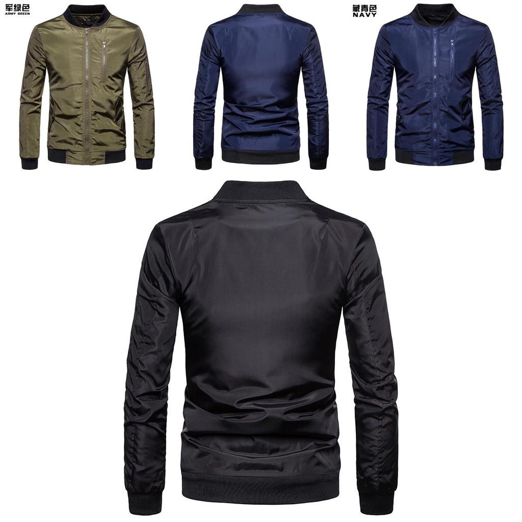 Timeless College Mens Baseball Jacket With Slim Fit For A Casual Stylish Look