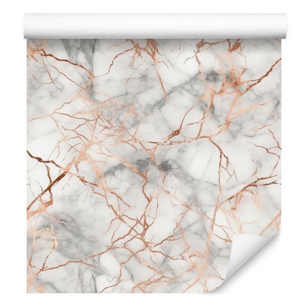 Marble Wallpaper Light Gray, White, and Cream for Living Room and Bedroom 50x1000
