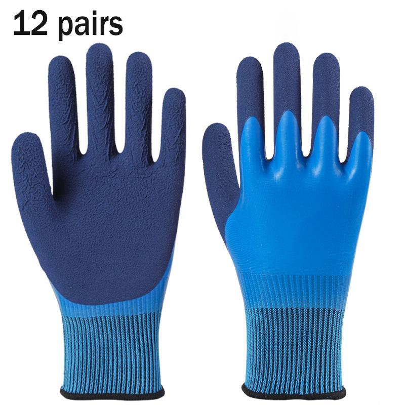 Horticultural Gloves Stab Puncture Resistant Latex Waterproof for Work Labor Protection Wear Resistant ForWork Flower Protection