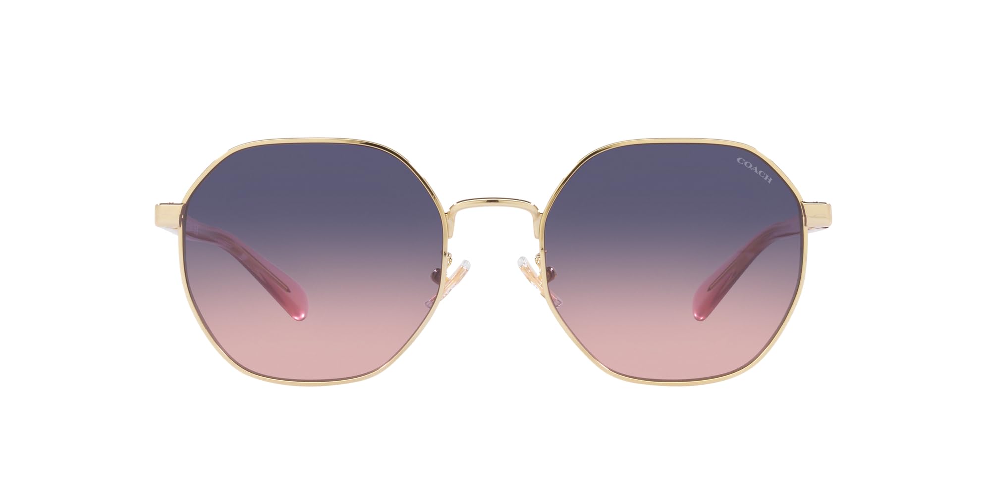 

Солнцезащитные очки HC7147 CH556 SHINY LIGHT GOLD PINK GRADIENT Линза 56 [Coach] Оправа/СИНИЙ
