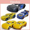 3 Cars Champion Mcqueen Black Storm Jackson 51 Cool Sister Racer Alloy Model