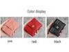 2022 new buckle vertical Korean women's wallet with multiple card slots and coin purse