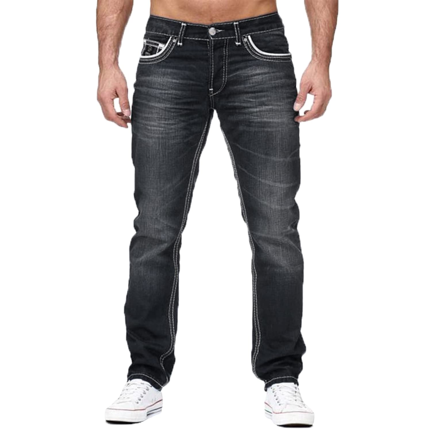 

Petite de Distressed Rider Cropped Jogger Office Denim Size Français Men s Pants, Jeans, Jeans, D-35 (L, Black) чёрный
