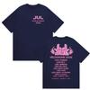 Rapper Luglio 2026 Stade De France Album Maglietta Fan Unisex Estetica Vintage Moda Cotone Manica Corta Streetwear Maglietta