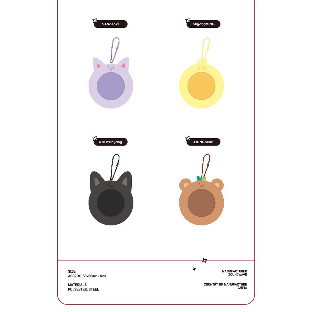 ATEEZ [ANITEEZ IN THE CALLING] Can Badge Cover