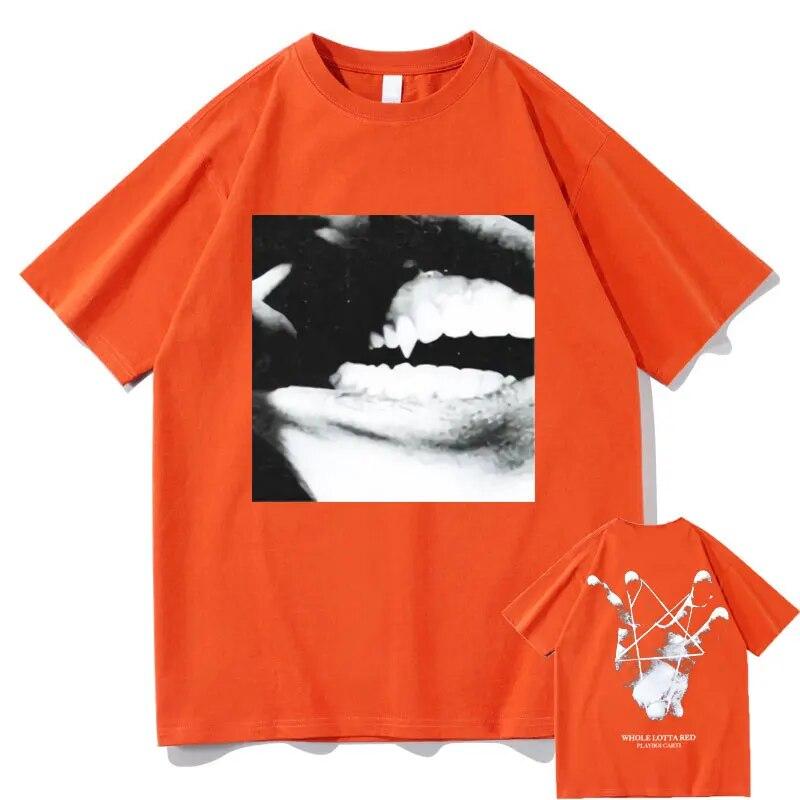 Buy Playboi Carti T Shirt Music Album Whole Lotta Red Tshirt
