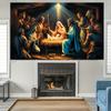 2D Holy Family Stable Backdrop for Christmas & Religious Studio Shoots