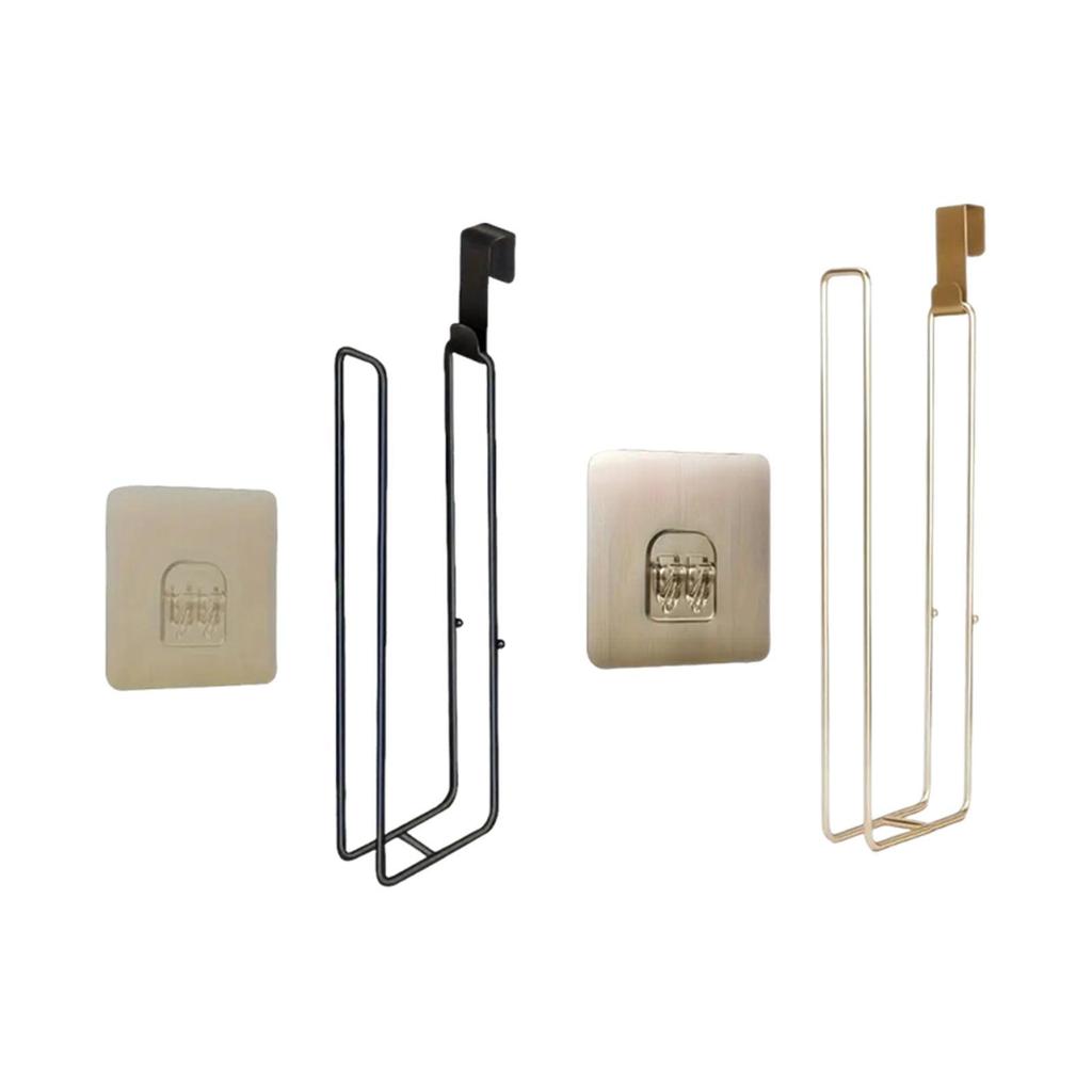 Toilet Paper Holder Sturdy Paper Storage Rack Self Sticky Wall Mount for Bathroom Organization Dorm Office Toilet Kitchen