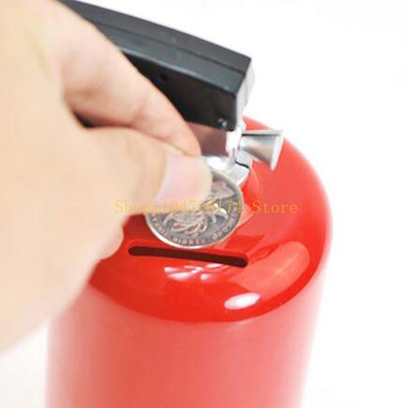 Creative Extinguisher Piggy Money Saving Cash Plastic Saving Box K top sale