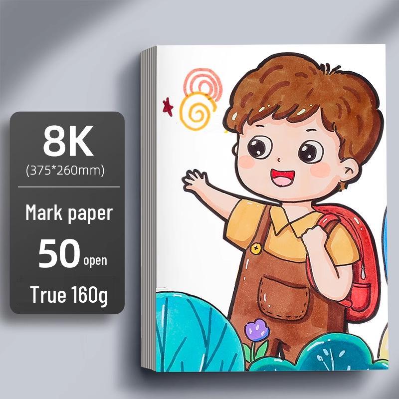 Қалың мұқабалы спиральді скетчбук A4, 8K, 16K - Өнер студенті мен балаларға арналған сурет салу кітабы