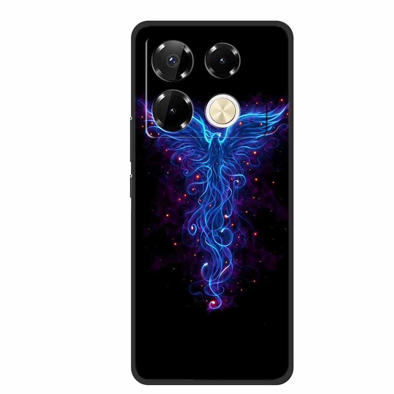 Case For Infinix Note 40 Pro 4G TPU Soft Silicone Back Cover for Infinix Note40 Phone Cases X6850 X6853 Original Colorful Capa