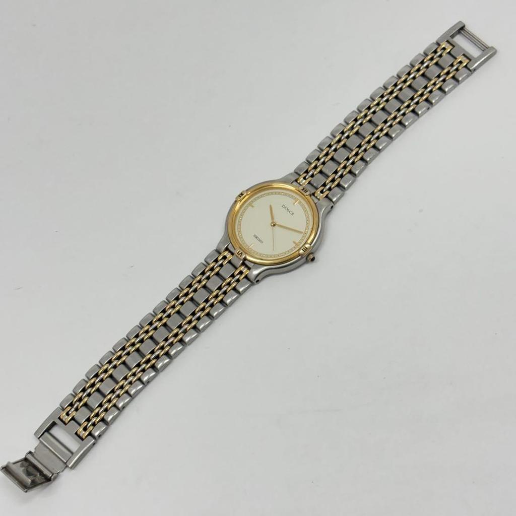 Used W5 Seiko Dolce 5E31-6B90 Men's Watch Quartz Fudo