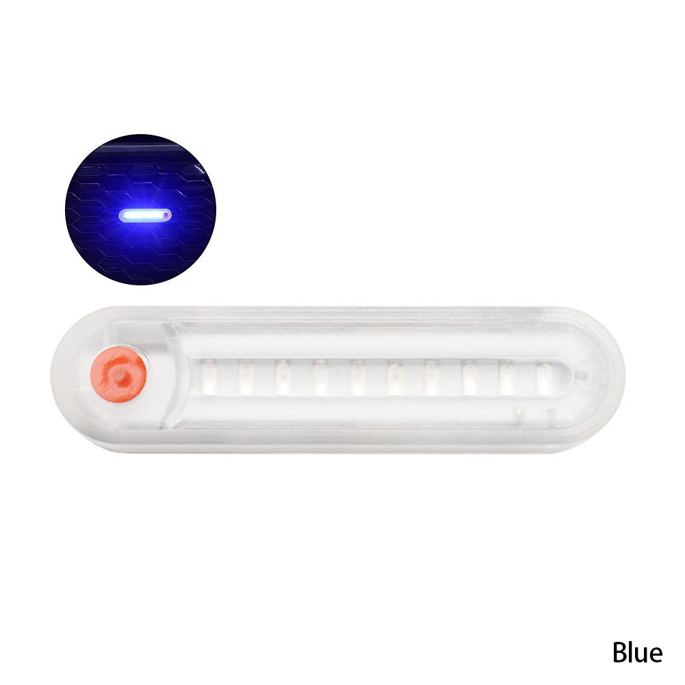 Lampe de poche LED solaire pour voiture, alarme de nuit, stroboscope, feu de circulation