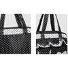 Trendy Dot Design Shoulder Bag Lightweight Canvas Bag Spacious Compartment Underarm Purse Perfect for Professional Multicolor