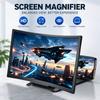 12 Inch Phone HD Screen Magnifier Fresnel Lens Expander Projector  Travel