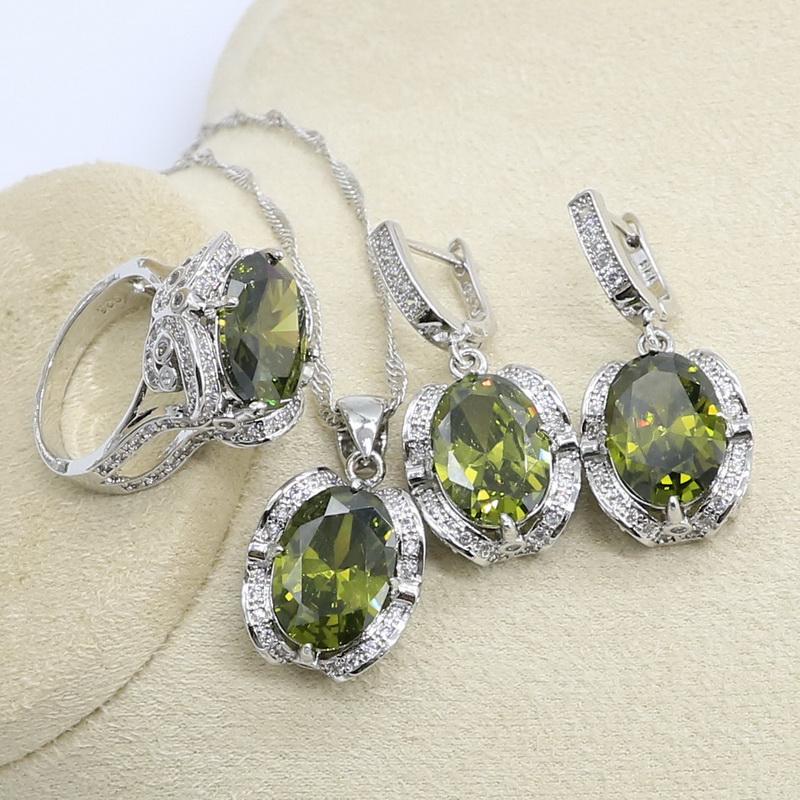 Women Earrings Ring Necklace Bracelet 