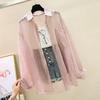 Sunscreen Shirt Elegant See-through Thin Chiffon Top