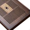 Bamboo , Drainage Type Plate, Tea Set Accessory, Serving Tray for Room