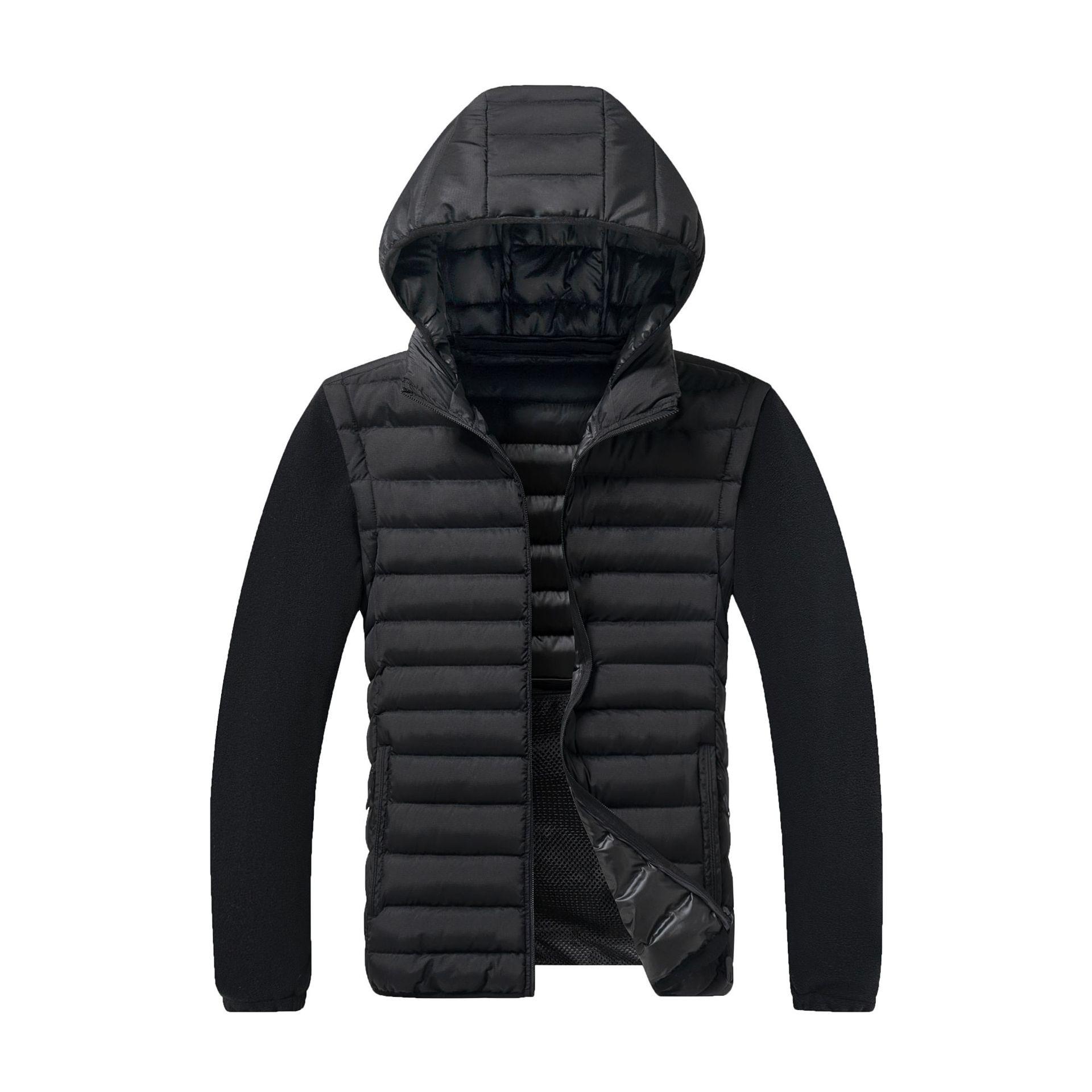 Men`s Ribbed Cotton Winter Jacket with