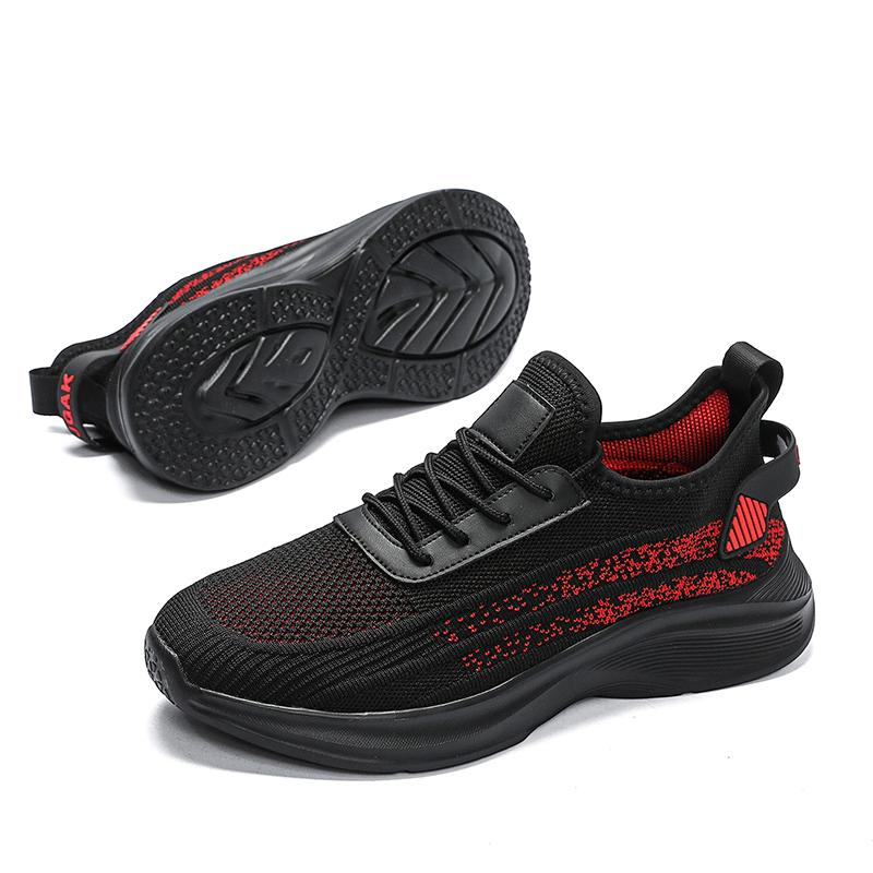 Men’s Summer Sports Shoes Casual Lightweight Running Sneakers Tennis Shoes Black Basketball Shoes for Students Large Size 48 49 50