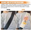 2PCS Cute Flower Car Seat Belt Cover Pads, Soft Safety Belt Shoulder Pad, Floral Auto Seat Strap Pad Neck Cushion Protector, Universal Car