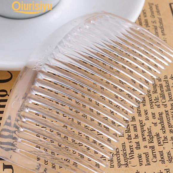 Buy 10Pcs 23 Teeth Plastic Comb Hair Clip Clamp DIY Hair Accessories