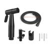 SUS304 Stainless Steel Bidet Sprayer Set Toilet Wall Mounted Single-tube Handheld Sprayer with Explosion Proof Hose
