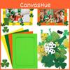 Diy Colorful Irish Photo Frame Set In Orange Yellow Green Shades Perfect For St Patricks Day Festivities And Home Decor