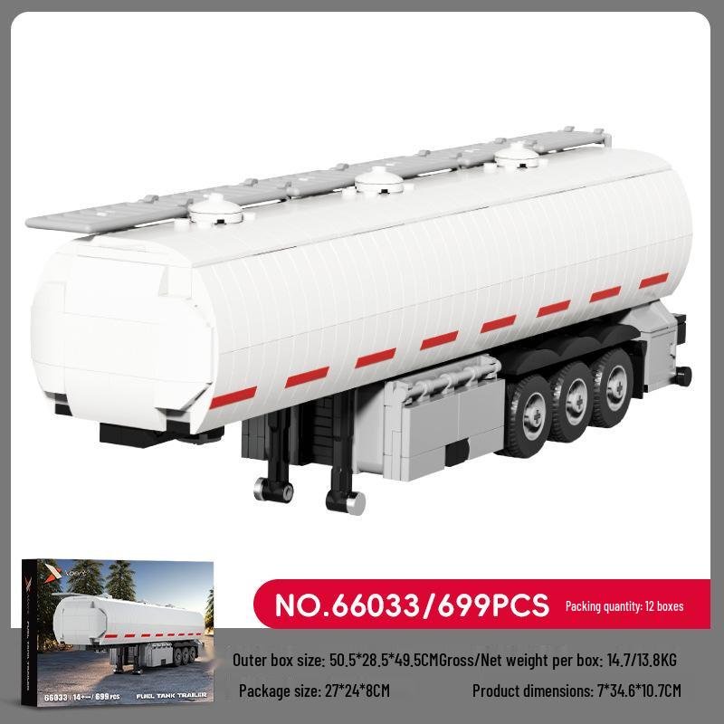 Brick Joy 66032 DIY Towing Truck Building Blocks Model for Boys