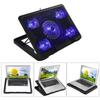 Portable Ultra Slim Silent Laptop Notebook Cooling Pad USB Powered Silent With 5 Fans LED