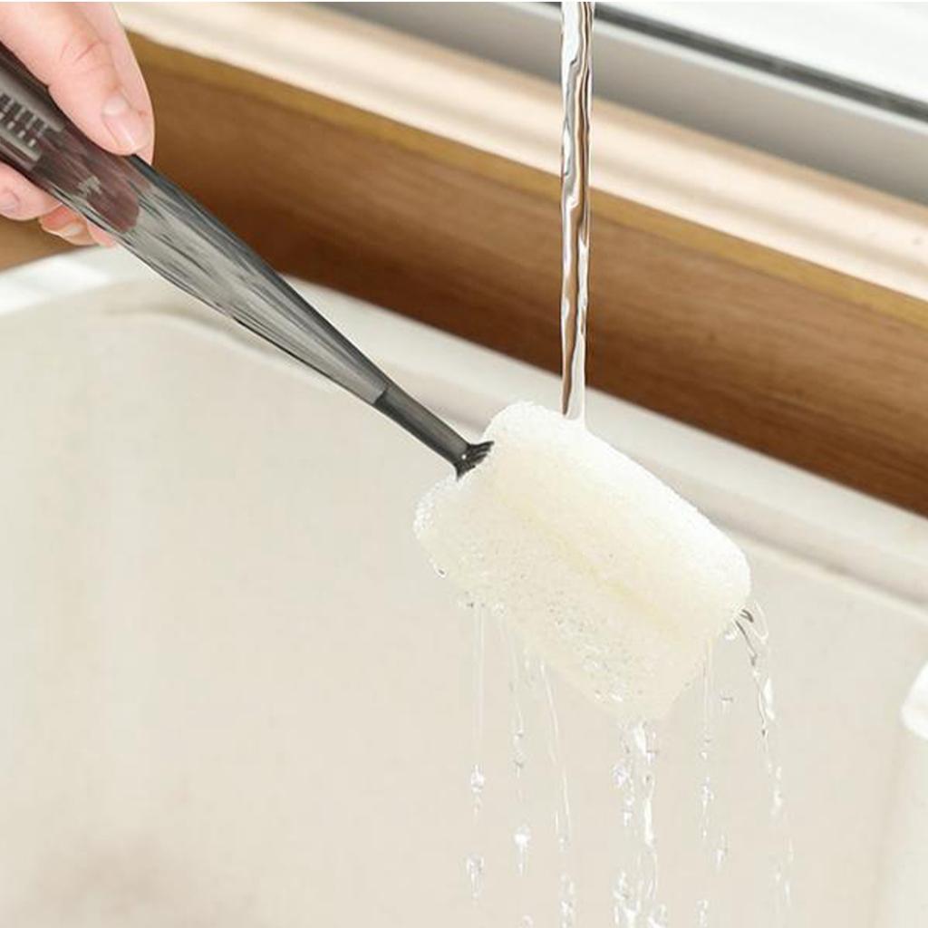 Cup Brush Long Handle Deep Cleaning Multifunctional Bottle Cleaner Brush for Tea Pot Wine Glass