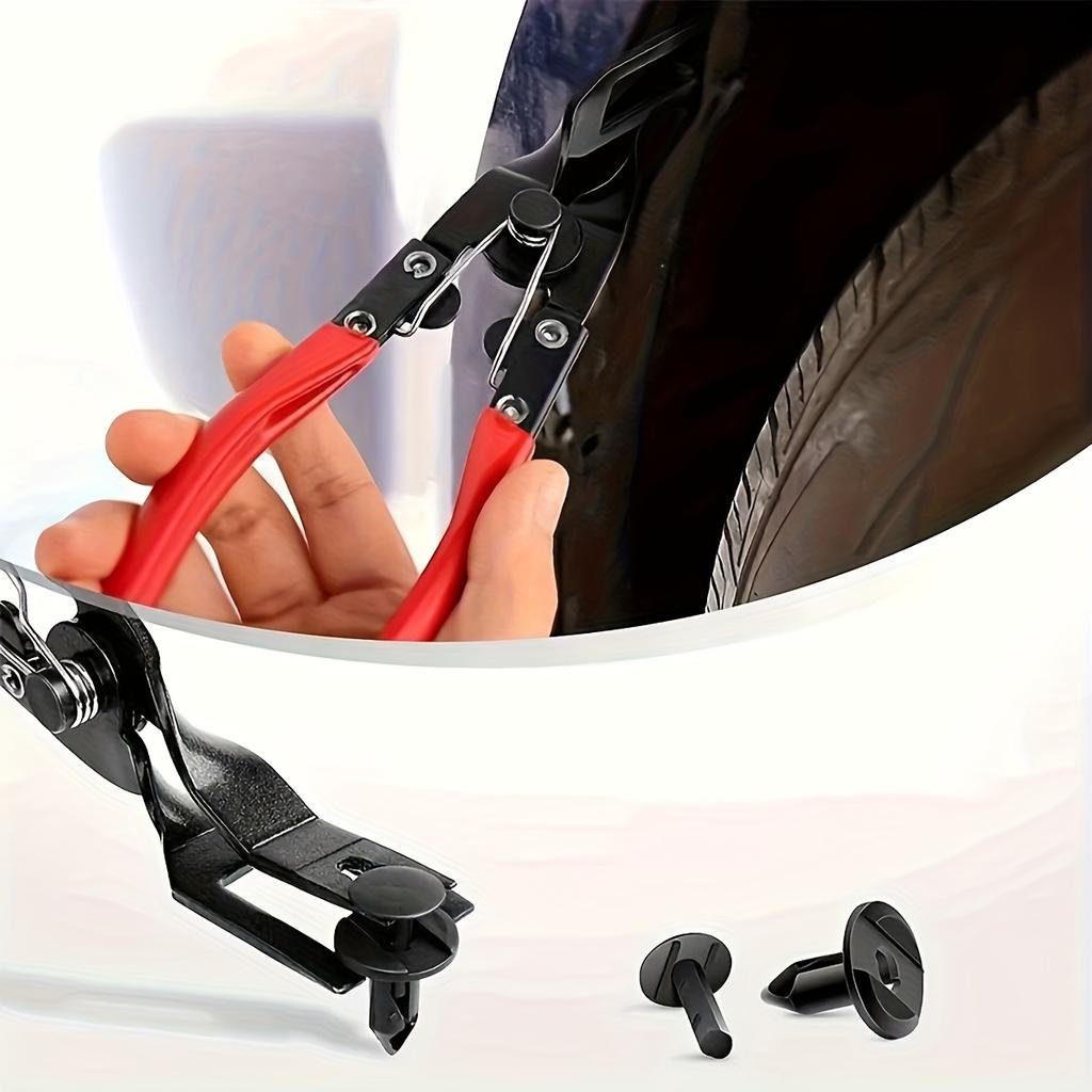 1pc Auto Clip Pliers and Fastener Remover,Car Trim Clip Removal Tool,Car Door Panel Removal Tool,Auto Fastener Remover, Car Door Panel, Interior
