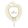 Accessories Female Creative Twisted Metal Rod Tassel Tide Cool Necklace Design Geometric Items