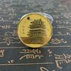 Tourist attraction commemorative coins, Four Famous Towers, Yueyang Yellow Crane Tower, metal cultural and creative souvenirs and gifts
