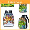 My Singing Monsters Cartoon-Rucksack für Kinder, 20 Liter Fassungsvermögen
