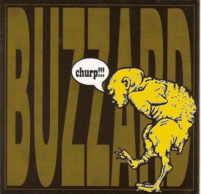 CD BUZZARD - Churp!!! HELL025 Hellhound Recor 1993 Germany Rock Used