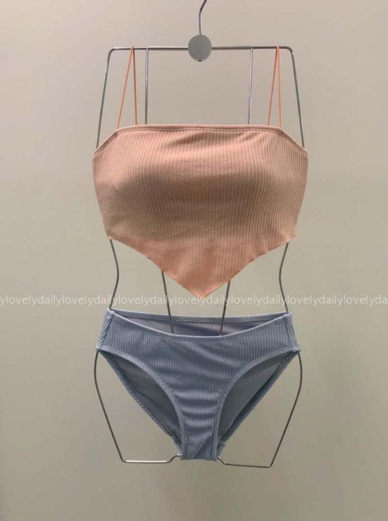 Women's Sexy Spaghetti Strap Split Swimsuit - Body-hugging Belly Covering Resort Wear