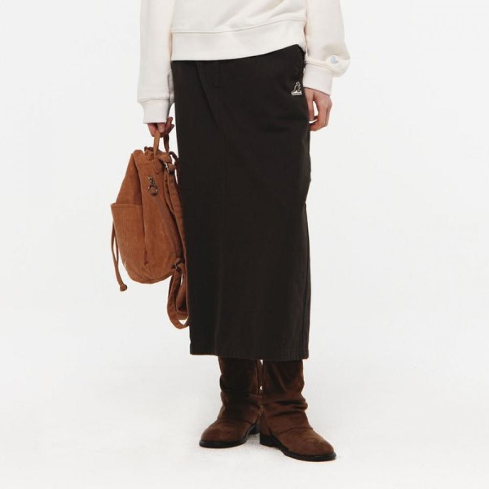 Kangol Women S Herringbone Twill Skirt Charcoal 8119 LA