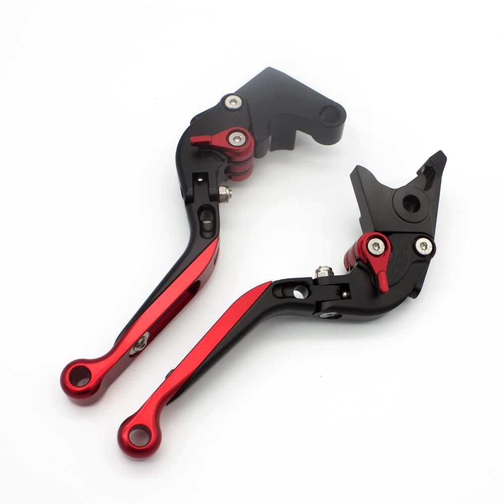 Fit For Kawasaki ZXR400 All Years Adjustable Motorcycle Folding Extendable Brake Clutch Lever красный