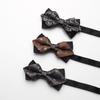 Gentleman'S Formal Business Bow Tie, Men'S Casual Wedding Bow, Pointed British Bow Bow