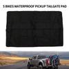 Car Tailgate Cover Protection Pad Mountain Bike Pick-up Pad With 5 Bike Frame Fixing Strap For Truck Bicycle Accessories