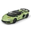 1:24 Lamborghini Aventador SVJ 63 Alloy Model High Simulation Diecast Metal Toy Vehicles Car Model Sound and Light Children Gift
