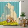 Dragon Ball Z Vegeta Super Saiyan Rüstung Szene 2D Druck Wasserdichter Duschvorhang, Retro Körniger Türkisblauer Himmel Hintergrund mit Ikonischem S